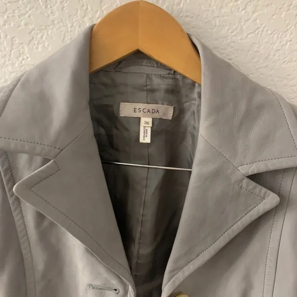 Escada Leather Jacket